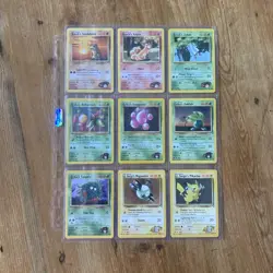 Gym Heroes 43X Part Complete Job Lot Vintage Pokemon Cards Bundle WOTC NM - Image 5