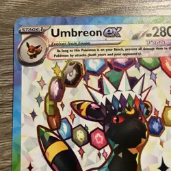 Pokemon TCG Umbreon Ex Espeon Ex Svp 175 176 Promo Pair NM Prismatic Evolution - Image 3