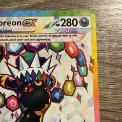 Pokemon TCG Umbreon Ex Espeon Ex Svp 175 176 Promo Pair NM Prismatic Evolution - Image 4
