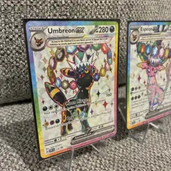 Pokemon TCG Umbreon Ex Espeon Ex Svp 175 176 Promo Pair NM Prismatic Evolution - Image 2
