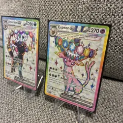 Pokemon TCG Umbreon Ex Espeon Ex Svp 175 176 Promo Pair NM Prismatic Evolution - Image 3