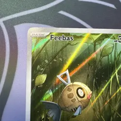 Pokemon TCG Feebas Illustration Rare Card 198/191 Surging Sparks - Image 2