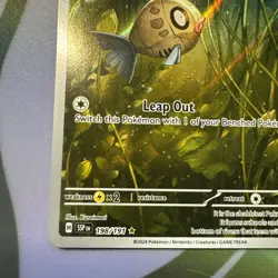 Pokemon TCG Feebas Illustration Rare Card 198/191 Surging Sparks - Image 4