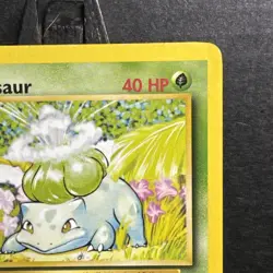 Pokemon TCG Bulbasaur Base Set 44/102 Unlimited Common Card WOTC Played MP - Image 3