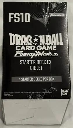 Dragon Ball Super Card Game Fusion World Starter Deck EX - GIBLET - FS10 ( NEW ) - Image 2