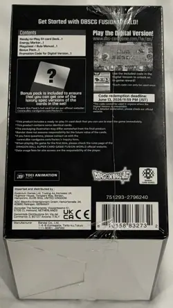Dragon Ball Super Card Game Fusion World Starter Deck EX - GIBLET - FS10 ( NEW ) - Image 3