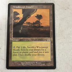 MTG Windswept Heath (328/350) Regular Onslaught English Magic Card - NM - Image 2