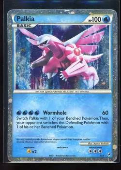 Palkia Pokemon TCG 2011 Call of Legends SL8 Holo Foil Rare Card Shiny [MP] - Image 1