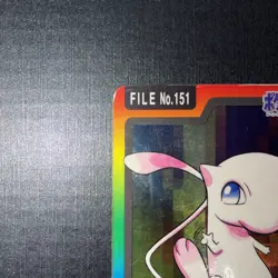 1997 MP Pokemon Mew Foil No. 151 Bandai Carddass Series 3-4 Japanese - Image 2