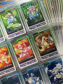 Pokemon Card 151 Card Bandai Carddass File Set 1997 Japanese Charizard! Gengar! - Image 1