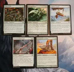 5x MTG Staple Equipment Artifact Spells! Rares! NM Mint! Ships Fast! - Image 1