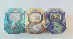Pokemon TCG Slaking,Tyranitar & Darkrai - Lot Of 3 New Sealed Collectors Tins - Image 1