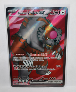Pokemon Bloodmoon Ursaluna ex 202/167 SV06 Twilight Masquerade Holo EX - Image 1