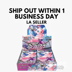 S8 Fusion Arts Pokemon Japanese *w Shrink Booster Box 「US SELLER」 - Image 1