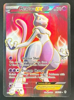 2015 Pokemon XY BREAKthrough #158/162 Mewtwo - Image 1
