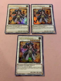Yu-Gi-Oh! 3x Goyo Guardian BLAR-EN057 Ultra Rare 1st Ed VLP/NM - Image 1