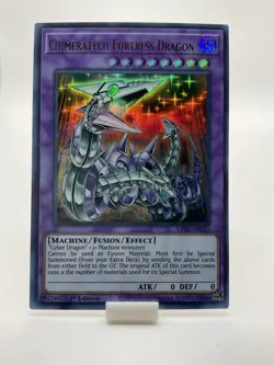 Yu-Gi-Oh! Chimeratech Fortress Dragon GFP2-EN123 Ultra Rare 1st Ed. - Image 1