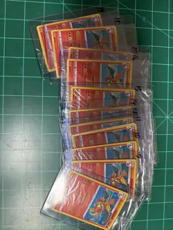 Pokemon SWSH075 Charizard Promo Holo Card Special Delivery Sealed Lot Of 12 - Image 1