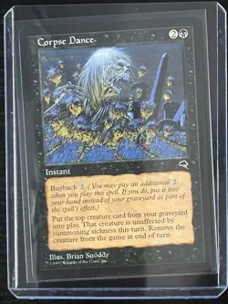 Corpse Dance Tempest MTG Magic the Gathering - Near Mint - Image 3
