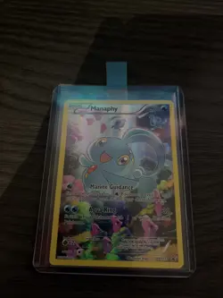 Pokemon TCG Manaphy XY113 Black Star Promo Card NM Ungraded - Image 2