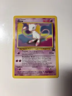Mew Black Star Promo 8 Pokemon Cards WoTC LP/NM - Image 1