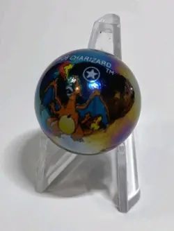 Pokemon Charizard Marble ToyBiz Holo & 1st Edition Star Pokemon - RARE! - Image 1