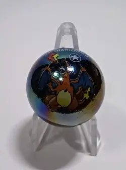 Pokemon Charizard Marble ToyBiz Holo & 1st Edition Star Pokemon - RARE! - Image 3