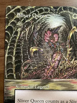 Sliver Queen Extended Border ALTERED Stronghold Magic: The Gathering MP MTG - Image 4