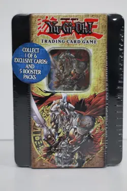 Yugioh 2005 GILFORD THE LIGHTNING Holiday Tin - Mint Condition - Factory Sealed - Image 1