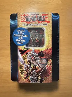 Yugioh 2005 GILFORD THE LIGHTNING Holiday Tin - Mint Condition - Factory Sealed - Image 1