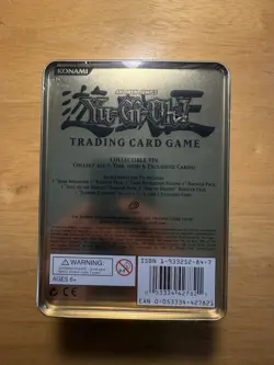 Yugioh 2005 GILFORD THE LIGHTNING Holiday Tin - Mint Condition - Factory Sealed - Image 3