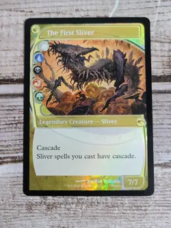 MTG The First Sliver Magic Con FUTURE SIGHT FOIL PROMO Secret Lair Drop 3 NM - Image 2