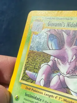 Giovanni's Nidoking 7/132 Gym CHallenge (2000) Vintage WOTC Holo Rare - LP/MPU - Image 5