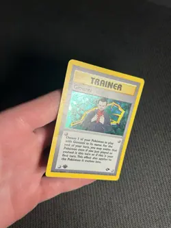 Pokemon TCG Giovanni 18/132 1st Edition Gym Challenge Holo Rare HP/DMG - Image 4