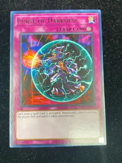 Curse of Darkness Yu-Gi-Oh Invasion Of Chaos 25th IOC-EN106 NM - Image 1