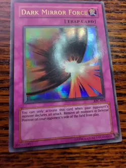 Yu-Gi-Oh! TCG Dark Mirror Force Invasion of Chaos IOC-054 Unlimited Ultra Rare - Image 2