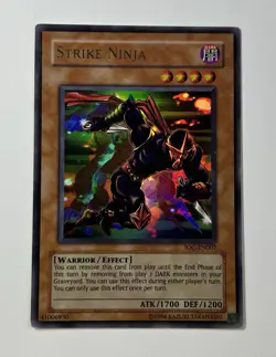 Strike Ninja IOC-EN007 Invasion of Chaos Unlimited Yu Gi Oh NM Condition - Image 1