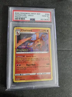 Charizard - (Prerelease) SWSH066 SWSH: Sword & Shield Promo Cards Holo - Image 1