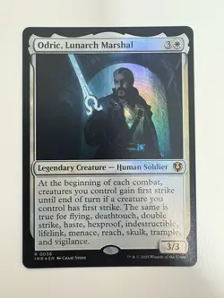 Odric Lunarch Marshal Foil MTG Magic the Gathering Card NM Near Mint INR - Image 1