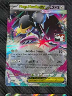 Lot of 6 Play! Pokemon Prize Pack Series 8 Cards All Double Rare Ho-Oh Yanmega + - Image 2