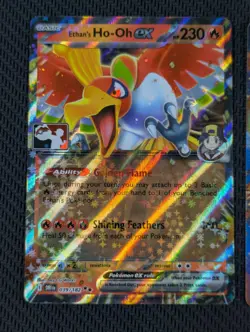 Lot of 6 Play! Pokemon Prize Pack Series 8 Cards All Double Rare Ho-Oh Yanmega + - Image 5