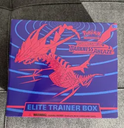 Pokemon Sword And Shield Darkness Ablaze SEALED Elite Trainer Box ETB - Image 1