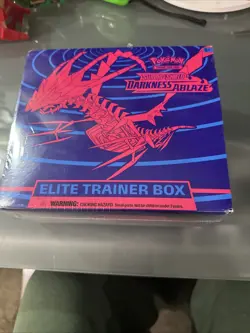 POKEMON TCG Sword Shield DARKNESS ABLAZE ELITE TRAINER BOX SEALED ETB - Image 1