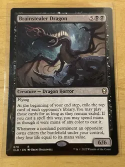 Brainstealer Dragon Commander Legends: Battle For Baldur’s Gate NM - MTG - Image 1