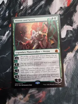 Wrenn and Seven #208 (NM) Midnight Hunt MID Magic MTG - Image 1
