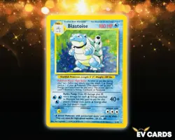 Pokemon TCG - Blastoise 2/102 Holo Rare Base Set Vintage Card | WOTC 1999 - Image 1