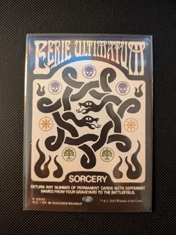 Magic the Gathering Secret Lair Encyclopedia Of Magic Eerie Ultimatum - Image 1
