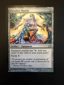 Paradise Mantle NM The List PLIST Magic the Gathering MTG - Image 1