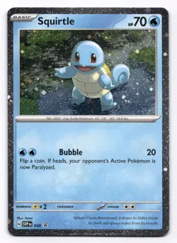 Squirtle - (Cosmos Holo) SV: Scarlet & Violet Promo Cards - Pokemon NM 048 - Image 1