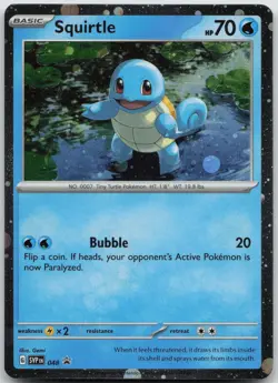 Squirtle - (Cosmos Holo) Promo SV: Scarlet & Violet Promo Cards 048 NM - Image 1